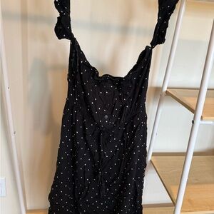 Daytrip Black and White Polka Dot Skirt